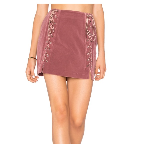 Lace up skirt by Endless Rose - Picture 2 of 4